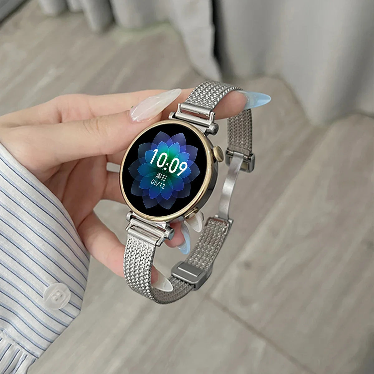 OnePlus Watch Slim Magnetic Metal Mesh Band