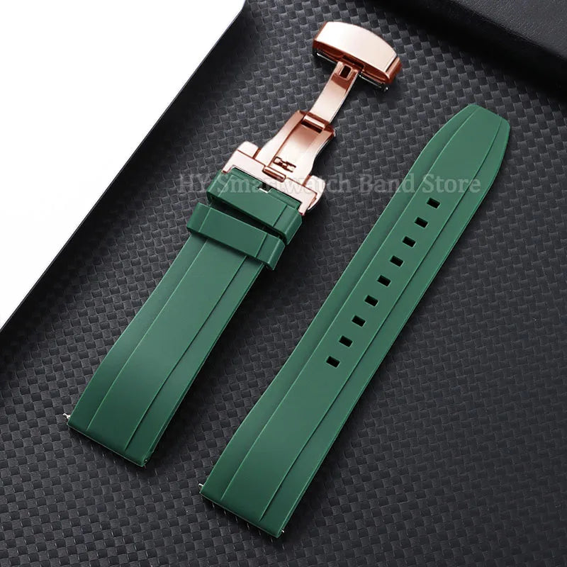 OnePlus Watch Silicone Band with Butterfly Clasp