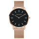 rose gold black