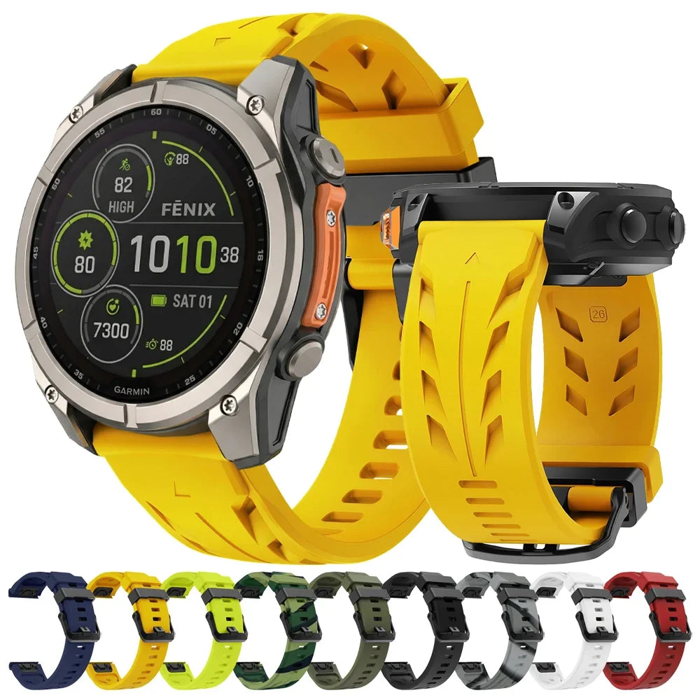 Garmin Silicone Smartwatch Band - QuickFit Sport Strap