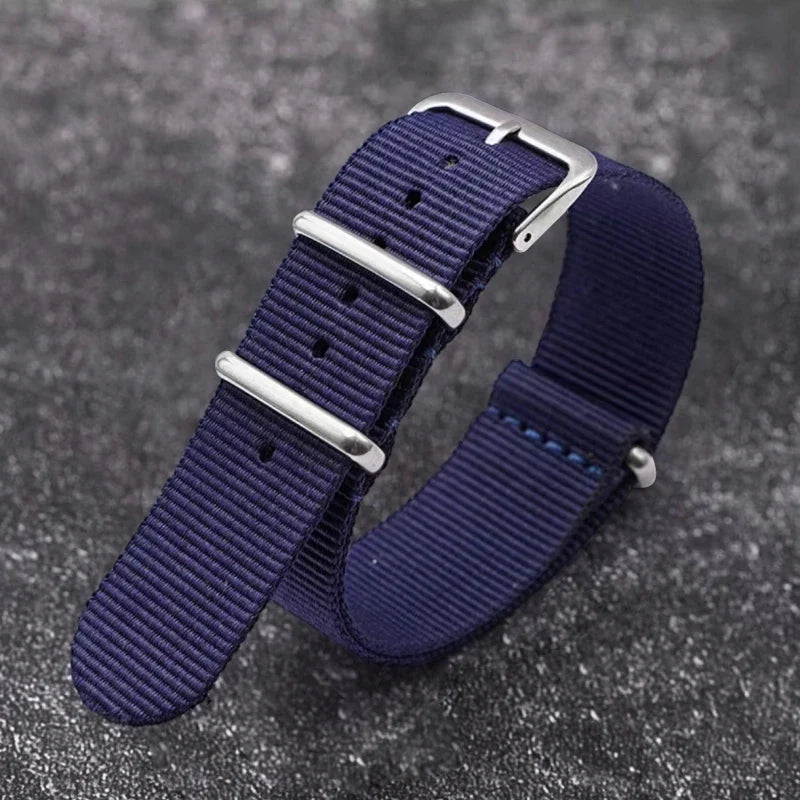 OnePlus Smartwatch Nylon Band Universal Canvas Loop Strap for Men & Women