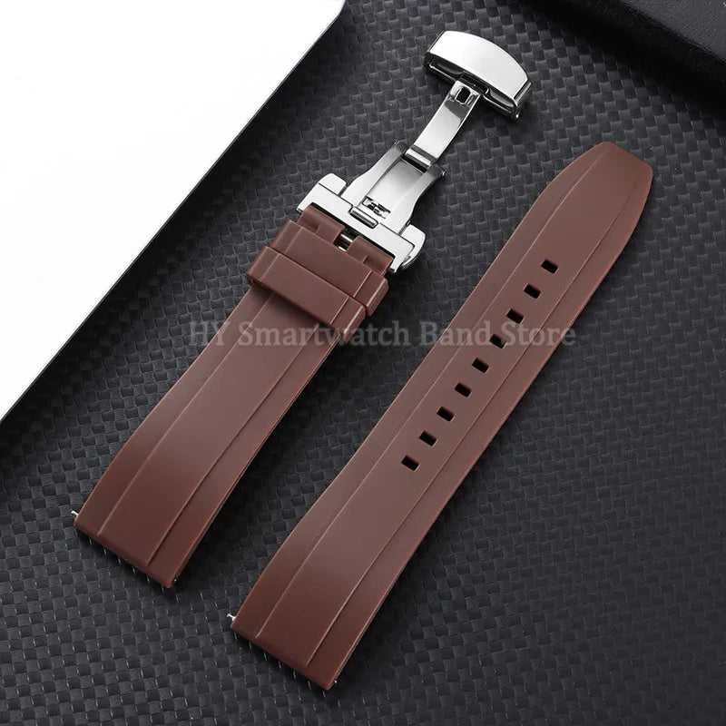 OnePlus Watch Silicone Band with Butterfly Clasp