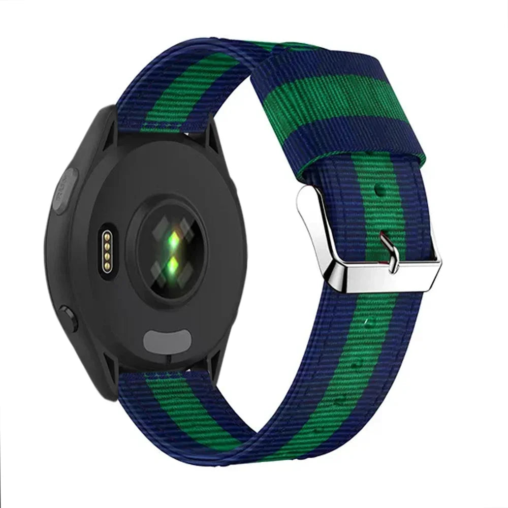 Garmin Canvas Nylon Watch Band - Buckle Strap