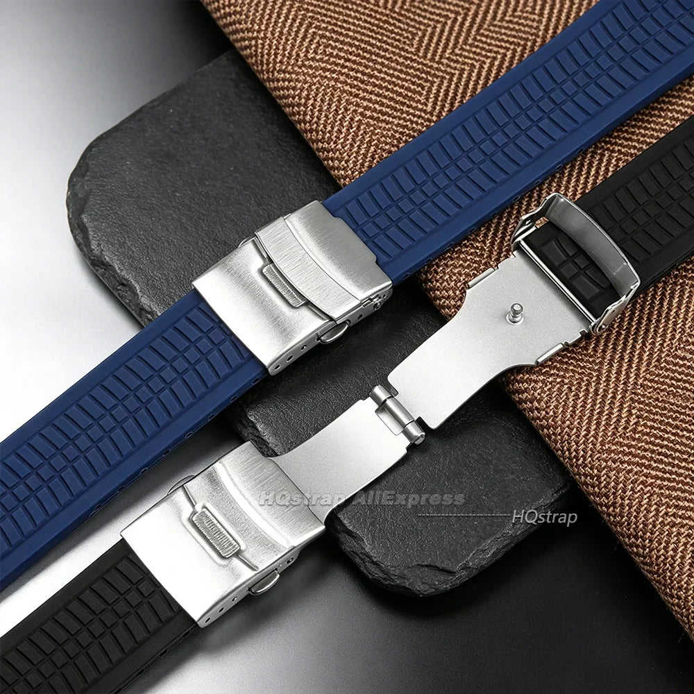 Samsung Galaxy Silicone Sport Watch Band - Watch8/Watch8 Classic/Watch9 Waterproof Buckle