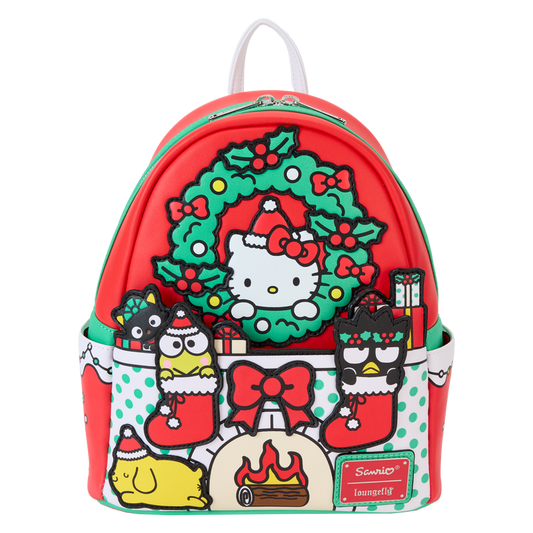 Loungefly Sanrio Hello Kitty - Christmas Stocking Gifts Mini Backpack