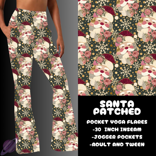 SANTA PATCHED-YOGA FLARES 7-PREORDER DUE 10/2
