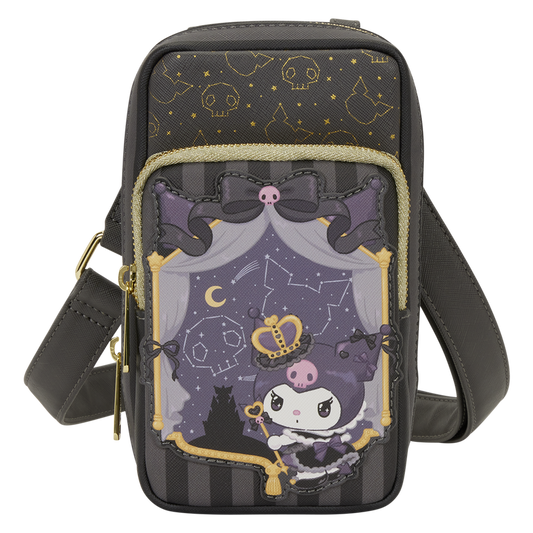 Loungefly - Sanrio Kuromi Cell Phone Crossbody Bag