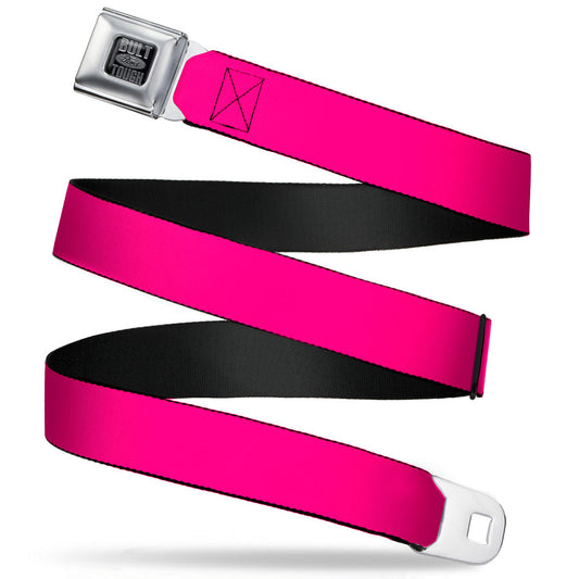 Built Ford Tough Seatbelt Belt - Fuchsia Webbing