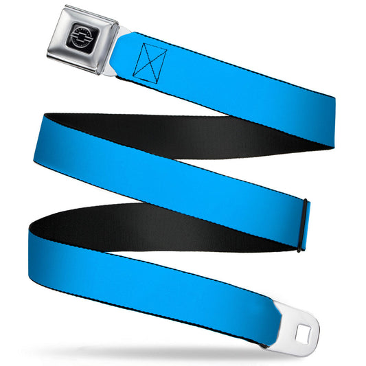 Chevy Seatbelt Belt - Baby Blue Webbing