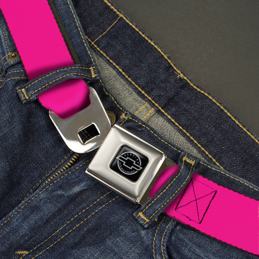 Chevy Seatbelt Belt - Fuchsia Webbing