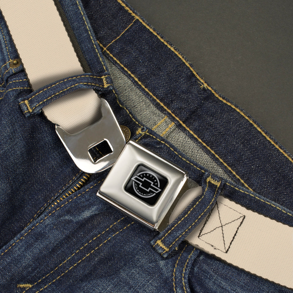 Chevy Seatbelt Belt - Natural Webbing