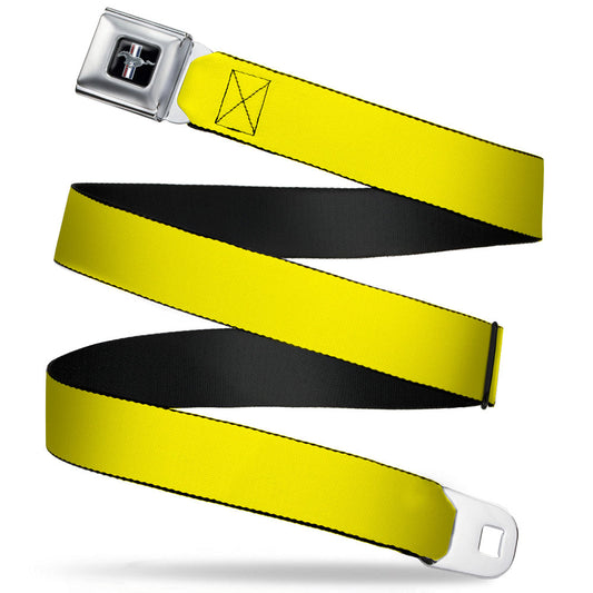 Ford Mustang Seatbelt Belt - Yellow Webbing