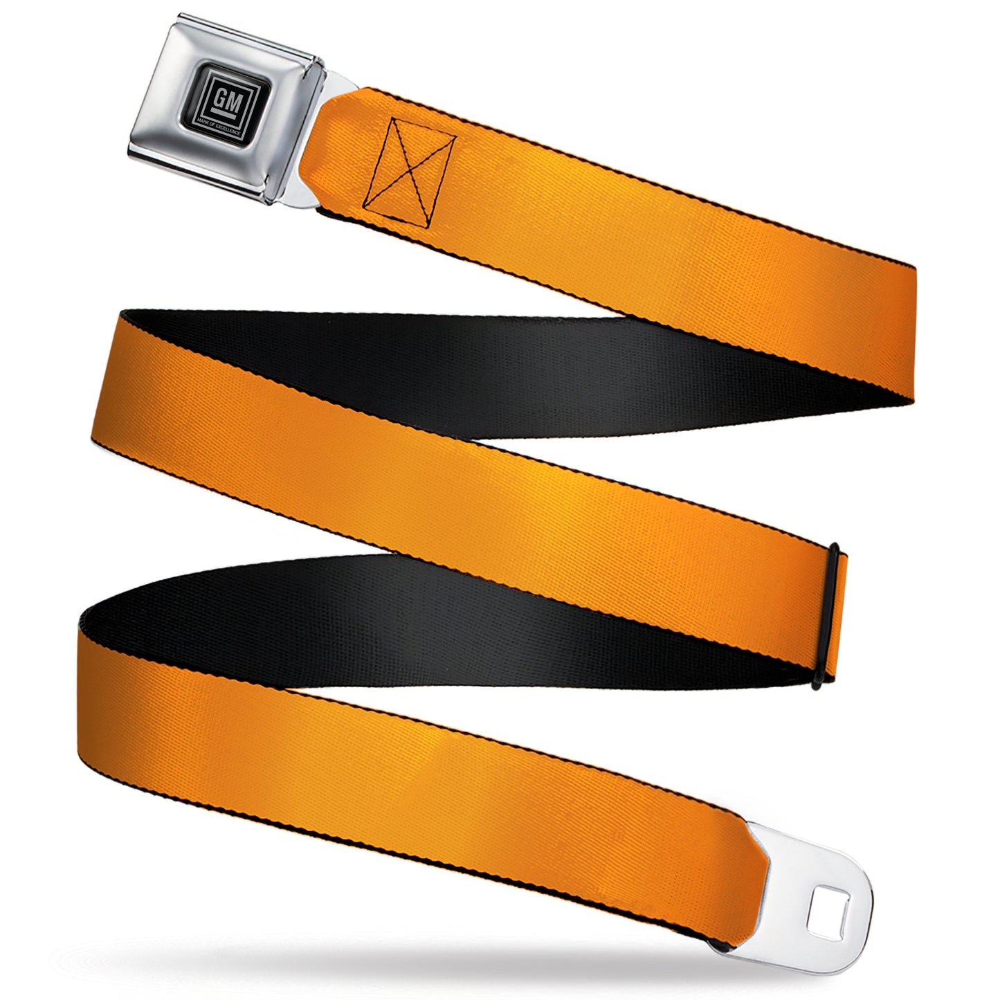 GM Seatbelt Belt - Orange Webbing