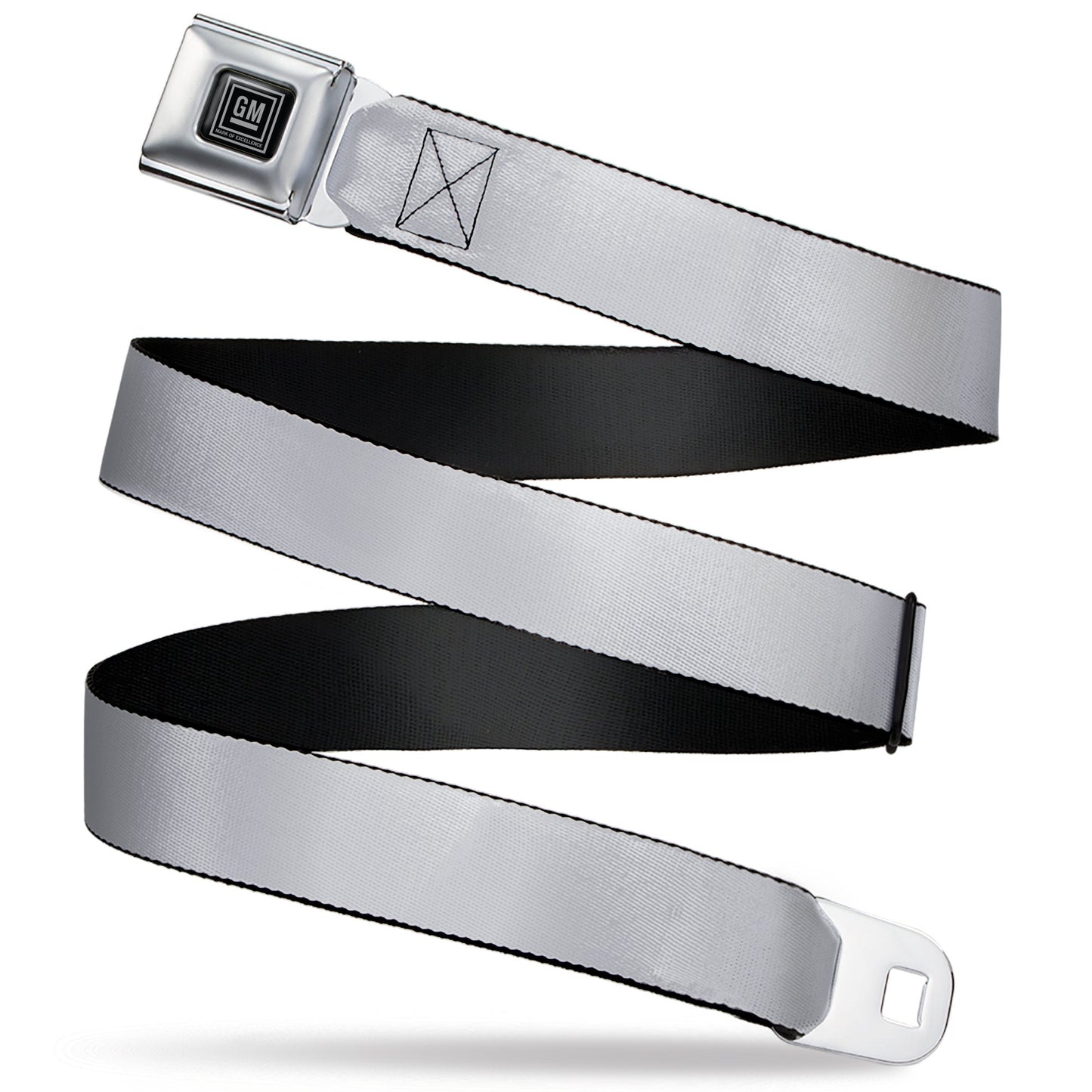 GM Seatbelt Belt - Silver Webbing