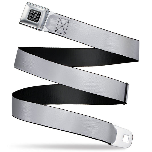 GM Seatbelt Belt - Silver Webbing