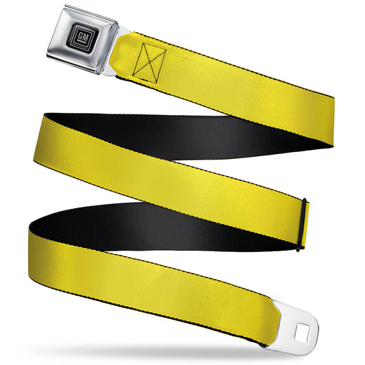 GM Seatbelt Belt - Yellow Webbing