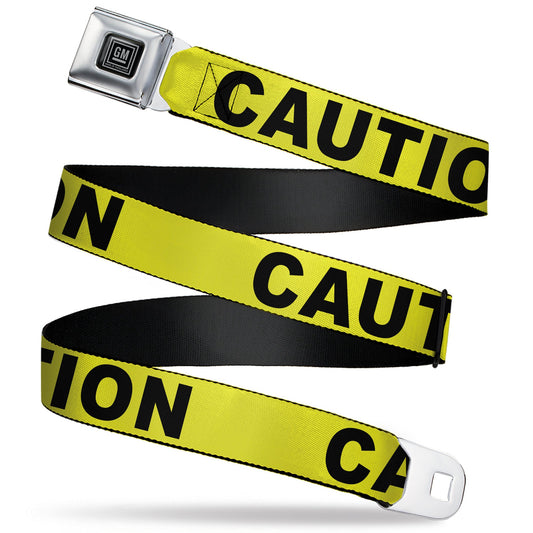 GM Seatbelt Belt - CAUTION