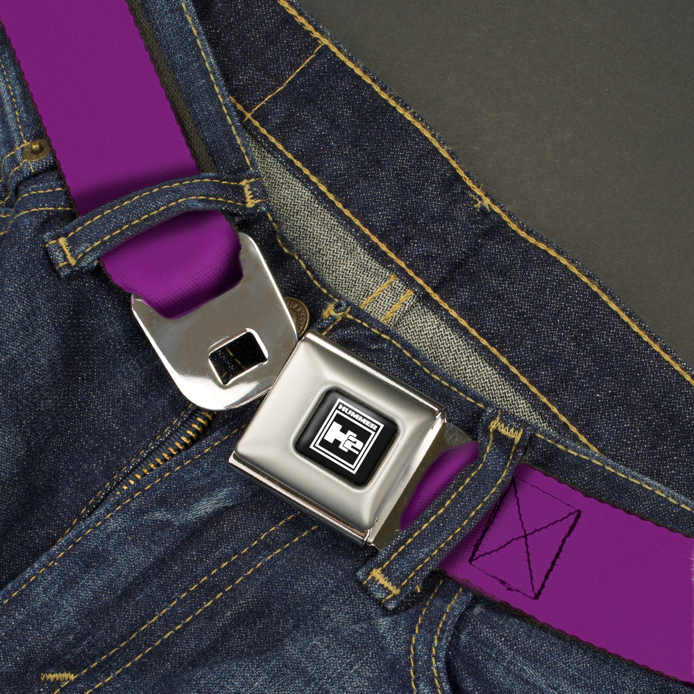 Hummer H2 Seatbelt Belt - Purple Webbing