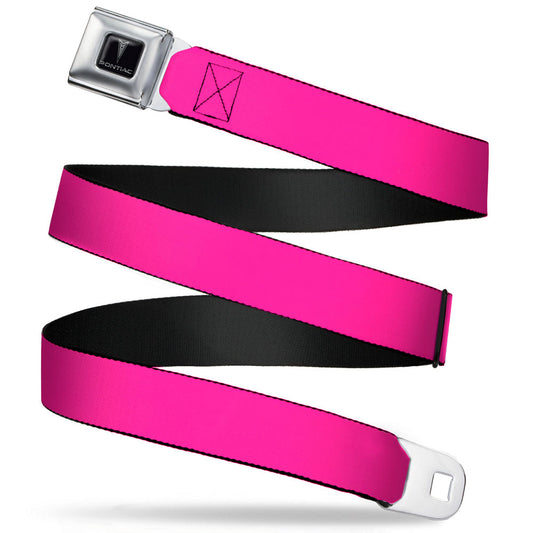 Pontiac Seatbelt Belt - Neon Pink Webbing
