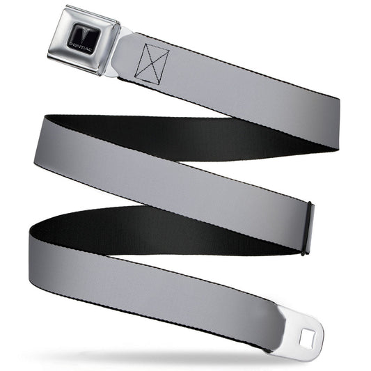 Pontiac Seatbelt Belt - Silver Webbing