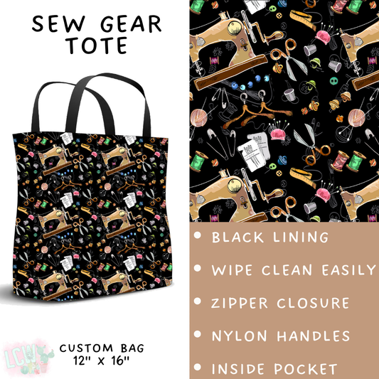Batch #496 - Careers Collection 2 - Closes 2/25 - ETA late April - Sew Gear Tote