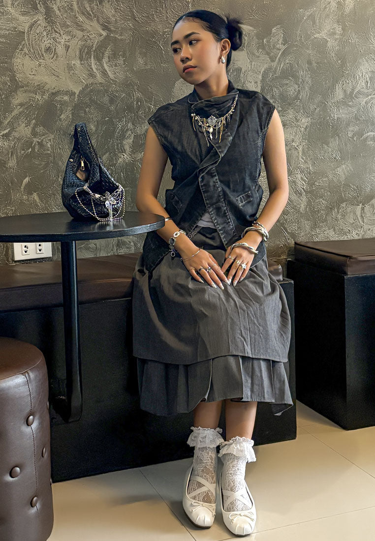 Leina Recycled Faux Leather Ballet Flats