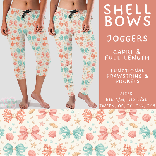 Batch #499 - Fun Run 20 - Closes 3/4 - ETA early May - Shell Bows Full and Capri Length Joggers