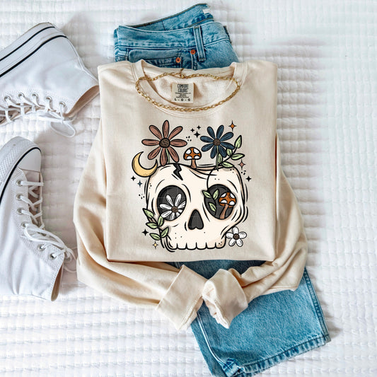 SKULL COTTAGE CORE SWEATSHIRT