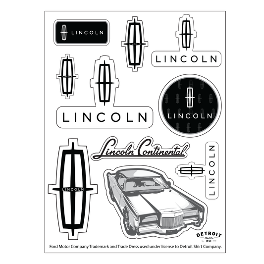 Sticker Sheet- Lincoln