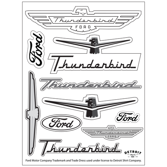 Sticker Sheet - Thunderbird