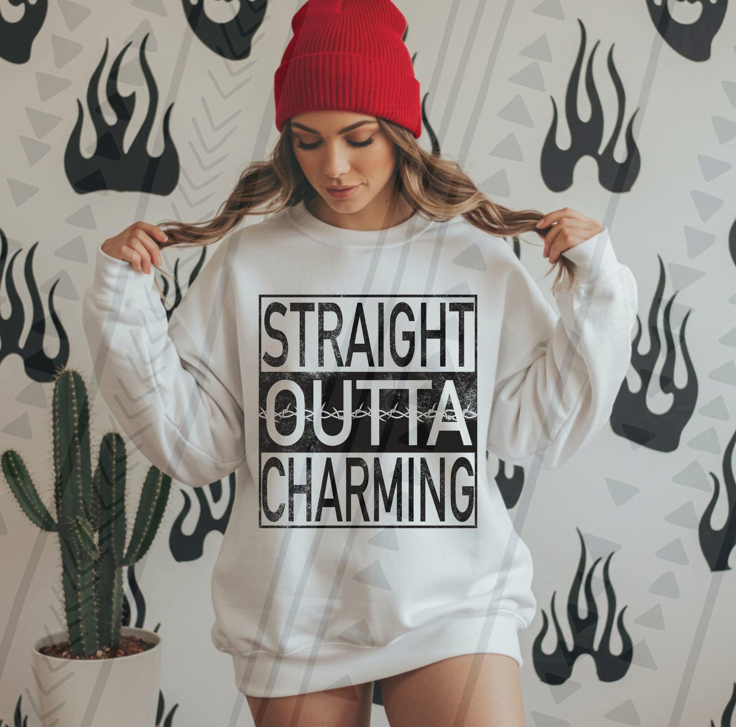 STRAIGHT OUTTA CHARMING SWEATSHIRT