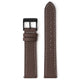 Dark Brown, White Stitching / Black Buckle