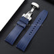 Navy Blue / Silver Clasp