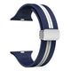 blue white-Silver