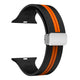 black orange-Silver