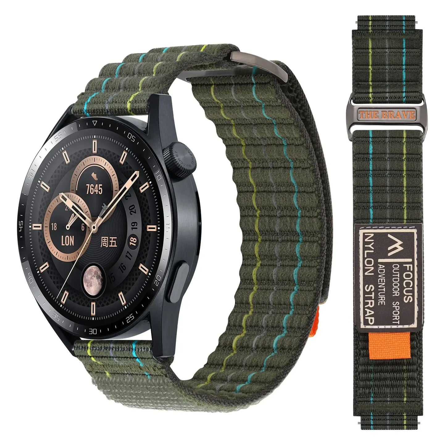 Amazfit Trail Loop Nylon Replacement Band for Smartwatch - Comfortable