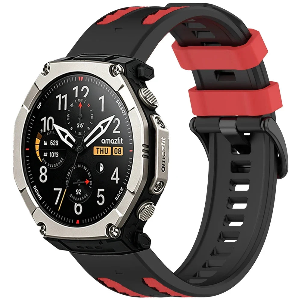 Garmin Silicone Smartwatch Band - Two-Tone QuickFit Sport Strap