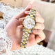 silver gold white