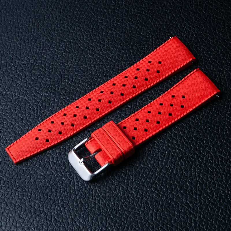 Motorola Moto Silicone FKM Watch Band Strap Classic Tropical Style