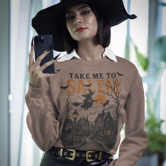 Take Me To Salem Graphic Sweatshirt