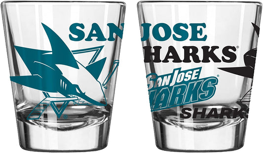 San Jose Sharks Spirit Shot Glass 2oz.