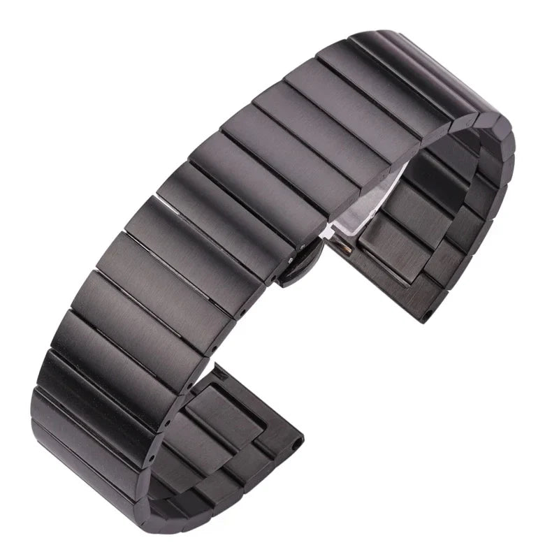 Samsung Galaxy Watch 7, 6, 5, 4 & FE Brushed Stainless Steel Bracelet