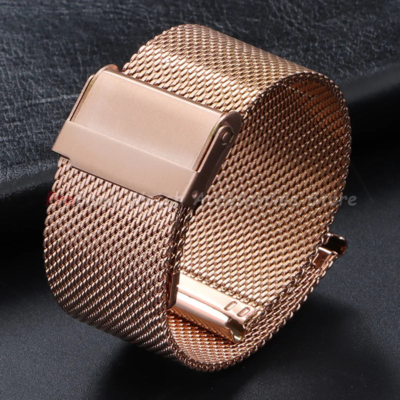 Samsung Galaxy Watch 7, 6, 5, 4 & FE Milanese Mesh Band with Sliding Clasp