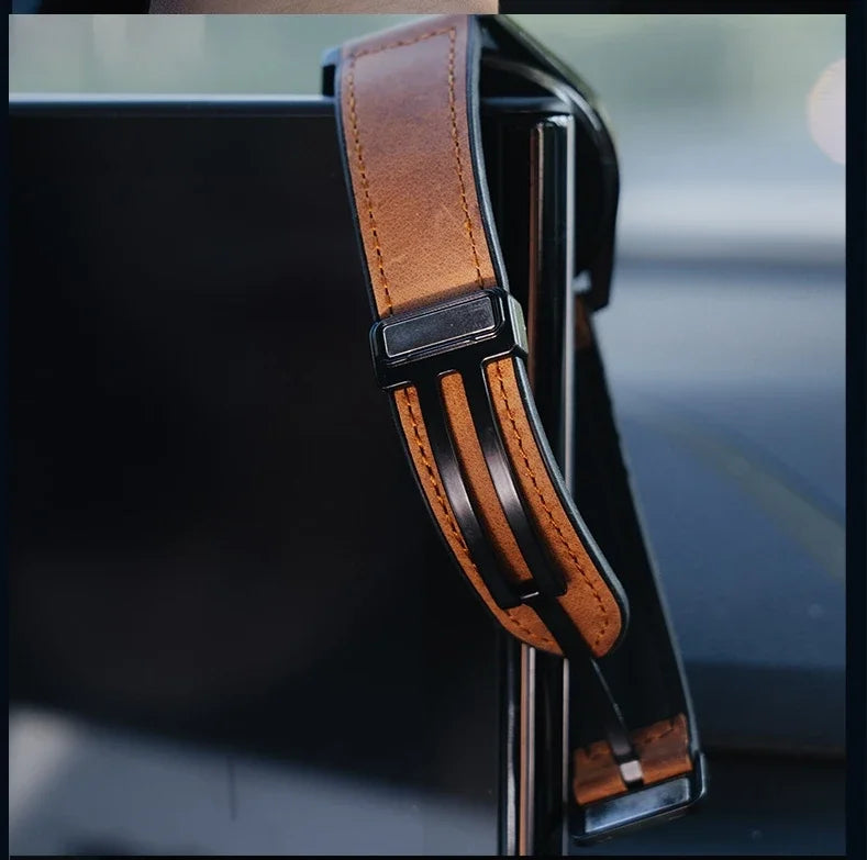 Motorola Moto Watch Leather and Silicone Magnetic Band
