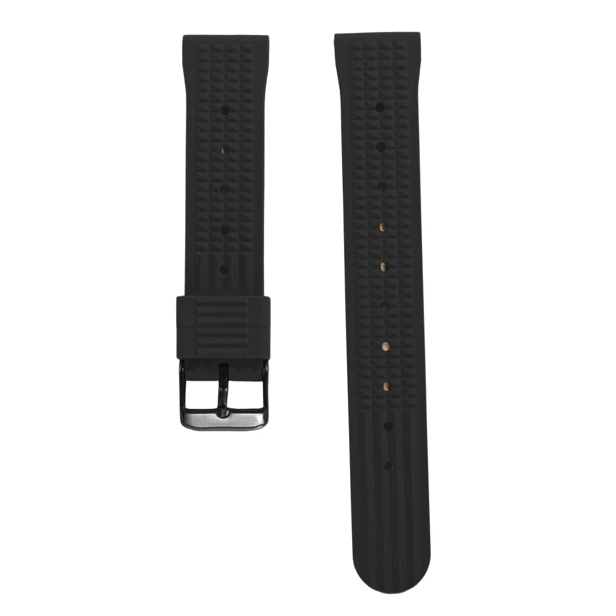TicWatch Pro 3, E3 & GTH FKM Rubber Waffle Band
