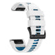 white - blue