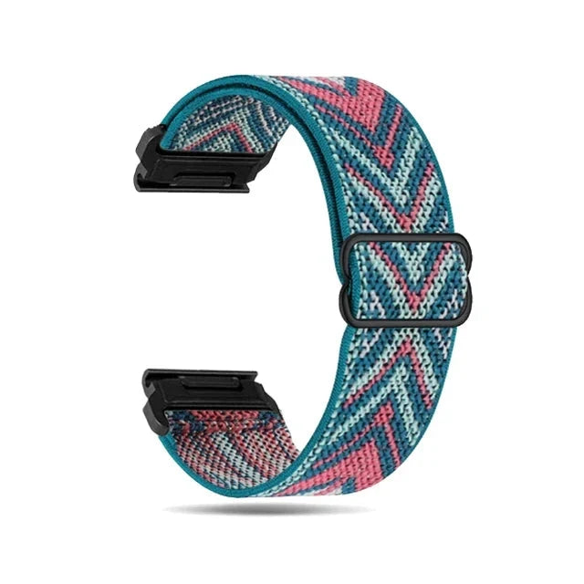 Garmin Elastic Nylon Watch Band - Woven QuickFit Strap