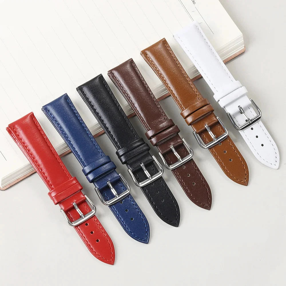 TicWatch Pro 5, Pro 3 & E3 Slim Calfskin Band, Spring Bars & Tool