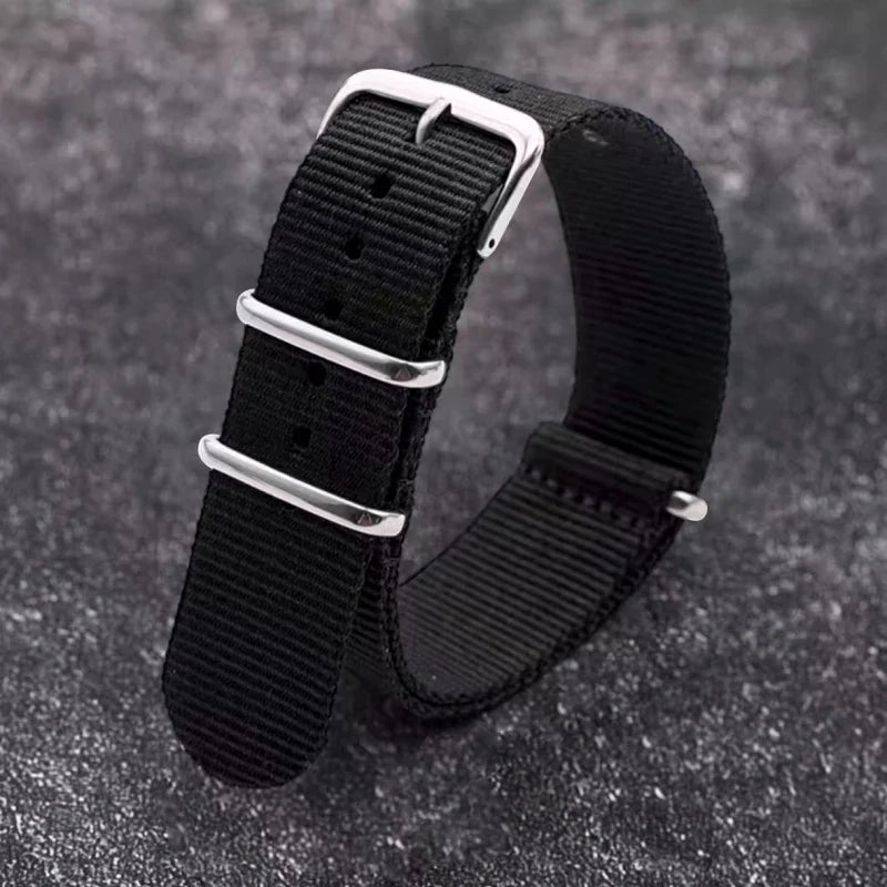 OnePlus Smartwatch Nylon Band Universal Canvas Loop Strap for Men & Women