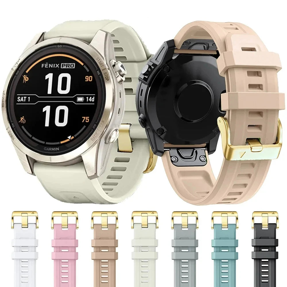Garmin 20mm Silicone Smartwatch Band - QuickFit Strap